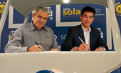 Aldo Solar fecha contrato para distribuir 2 GW de módulos da Jinko