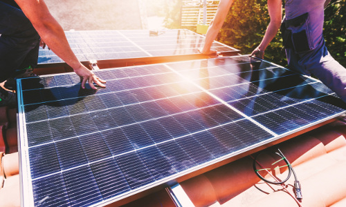 Startup une crédito imobiliário com energia solar