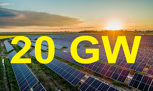 Energia solar atinge 20 gigawatts no Brasil