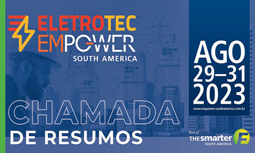 Eletrotec+EM Power: congresso lança chamada de resumos