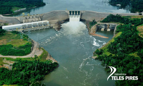Eletrobras adquire totalidade da UHE Teles Pires