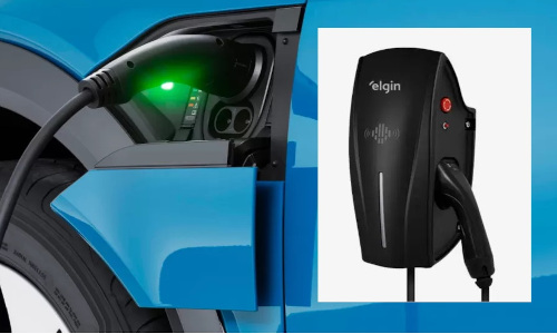 Elgin lança linha de carregadores para veículos elétricos