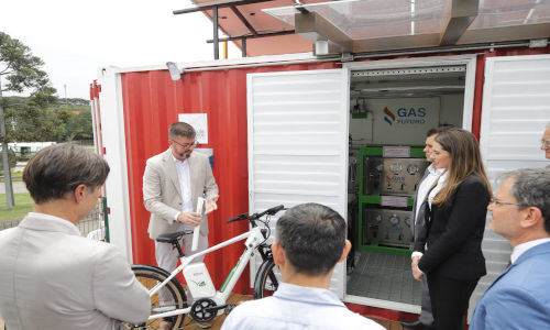 Planta da UFPR produz hidrogênio sem uso de água