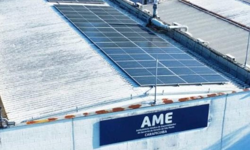 Enel entrega sistema microusina solar ao AME Carapicuíba